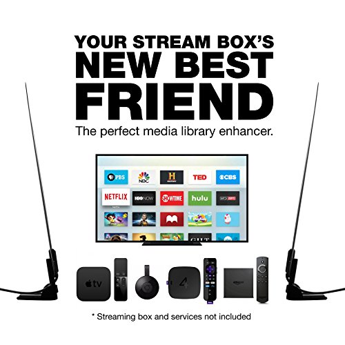 HDTV-Antenna-by-WatchFree-HDTV-Amplified-High-Definition-TV-Antenna-50-Mile-Range-w-In-Line-Signal-Amplifier-for-Best-Reception-11ft-Coax-Cable-Wall-Mountable-w-Included-Optional-Table-Stand