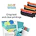 Do it Wiser Compatible Printer Toner Cartridge Replacement for HP 654A CF333A for use in HP Laserjet M651 M651N M651DN M651XH (Magenta)
