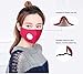 PM 2.5 Anti Pollution Mask Military Grade N99 Washable Dust Respirator Cotton Mouth Masks with Replaceable Filter for Adult Children(Mask + Filters)
