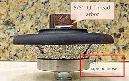 E5 3 16 E13 1 2 E25 1 45 Degree Or Bevel Bullnose 5 Mm 13