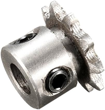 EsportsMJJ 8mm Bore 10 Teeth Metal Gear Motor Roller Chain Drive Sprocket - Image 3