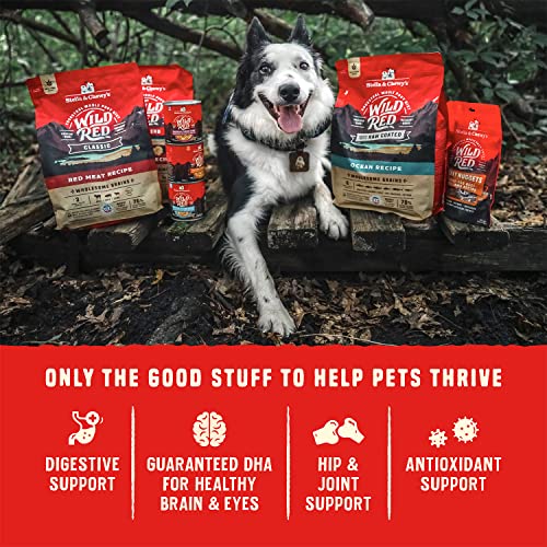 Stella & Chewy’s Wild Red Raw Blend Kibble Dry Dog Food Wholesome