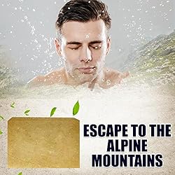 Lumberjack Bar Soap for Men, Fresh Alpine Sage