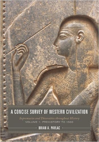  A Concise Survey Of Western Civilization Supremacies And Diversities Throughout History Vol 1 Prehistory To 1500 Volume 1 9781442207820 Pavlac Brian A Books