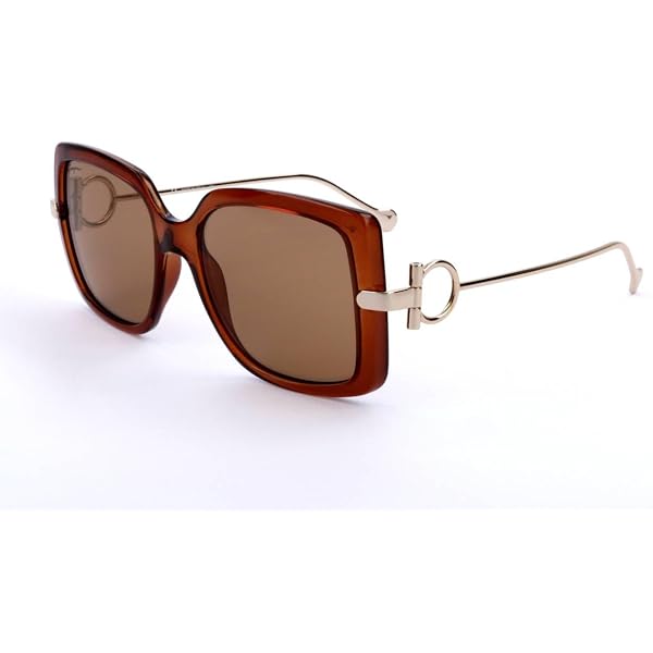 Salvatore Ferragamo SF913S Nude Sunglasses (Read Description) Ferragamo Salvatore Ferragamo Brown Square Ladies Sunglasses  main image 2