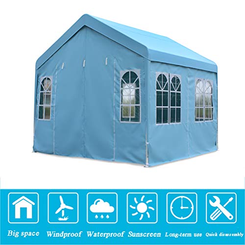 Zhyaj Faltbarer Pavillon 3 X 3 Aufklappbarer Pavillon Mit 4 Seiten - 100% Wasserdicht Und UV-Beständig - Hochwertiges… – Bild 3