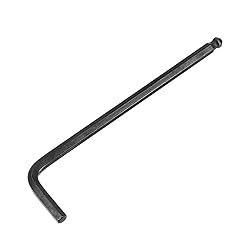 uxcell 6mm Ball End Hex Key Wrench, L Shaped Long