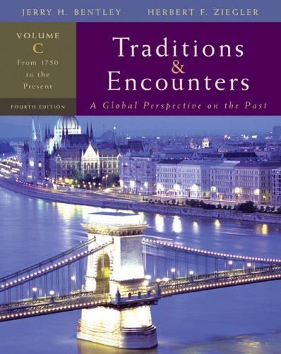 Traditions ; Encounters, Volume C: From 1750 to the Present