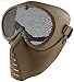 SportPro Mesh Eye Protection Full Face Mask for Airsoft - Tan
