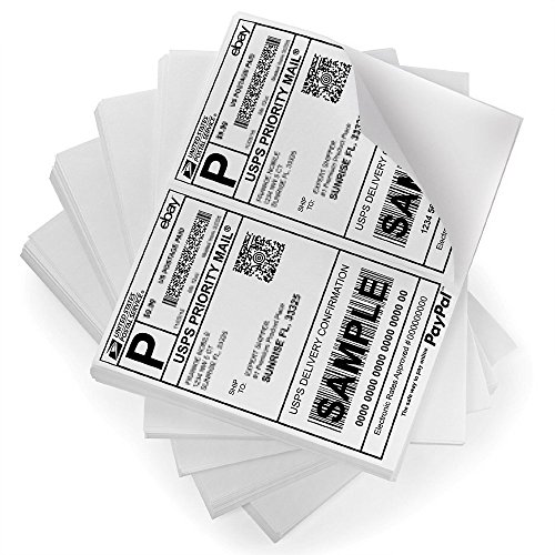 200 Half Sheet Laser/Ink Jet Shipping Labels USPS UPS FedEx Address Labels - //medicalbooks.filipinodoctors.org