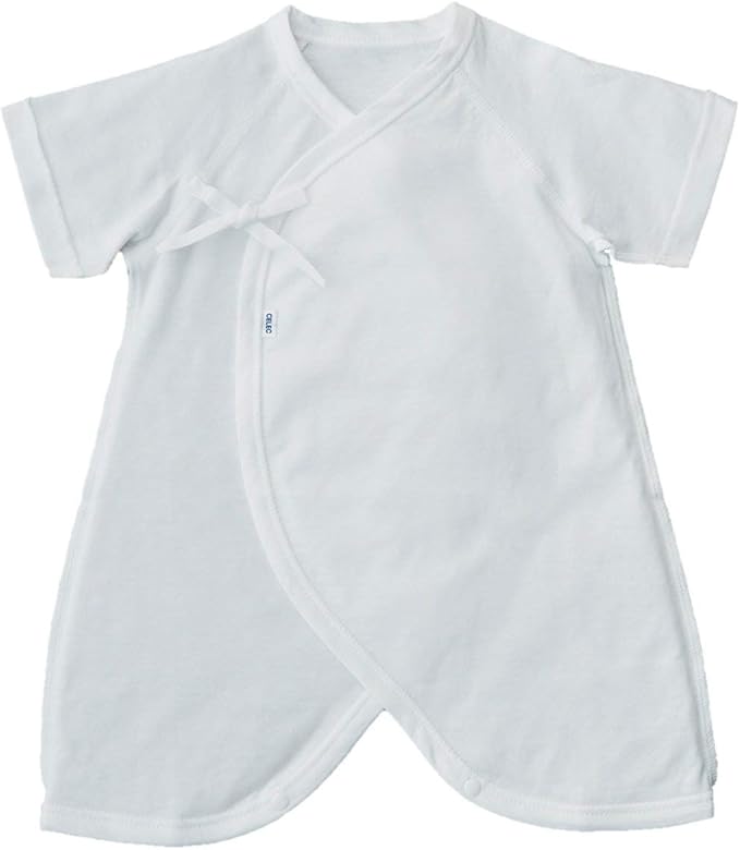 Amazon Co Jp Celec セレク 新生児 肌着 日本製 ベビー コンビ肌着 50cm 60cm ホワイト フライス 出産準備 50cm 服 ファッション小物