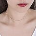 ChelseachicNYC Rhinestone Crystal Accent Chain Choker