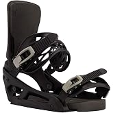 Burton Mens' Cartel EST Snowboard Bindings (Black, Large (10+))