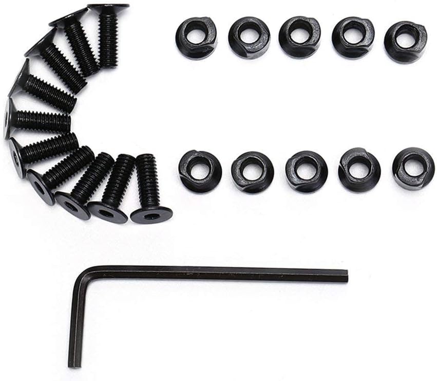 10 Sets Keymod Screw and Nut Replacement Set for Railed Parts (10 x Screws and 10 x Nuts) : Sports & Outdoors