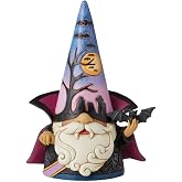 Enesco Jim Shore Heartwood Creek Halloween Vampire Gnome Figurine, 7 Inch, Multicolor