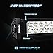 Nilight 10001S-D 4PCS 7.5 Inch 36W Spot Bar Offroad LED Lighting for Jeep Truck ATV UTV SUV, 2 Years Warrantythumb 3