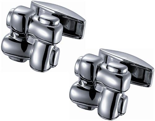 Knotted Titanium Cufflinks
