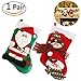 Christmas Stockings NICEXMAS Personalized Christmas Stockings Cute Santa's Toys Stockings for Christmas Gifts
