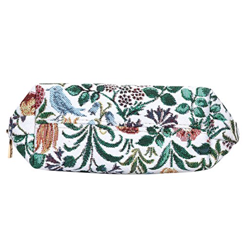 Signare Fashion Canvas/Tapestry Cosmetic Bag/Make-up Bag in Spring Flower