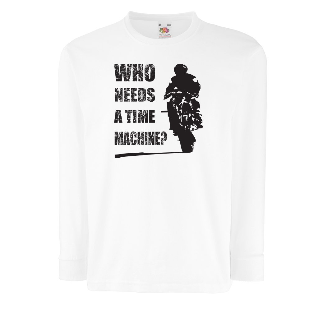 Lepni Me Kids T Shirt My Time Machine Motorcycle Apparel