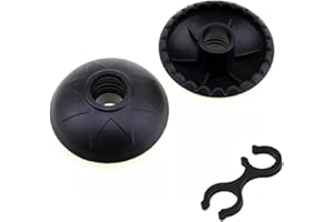 ABBIYYZ Trekking Pole Tips Set - Walking Sticks Replacement Tip Protectors - Snow & Mud Baskets