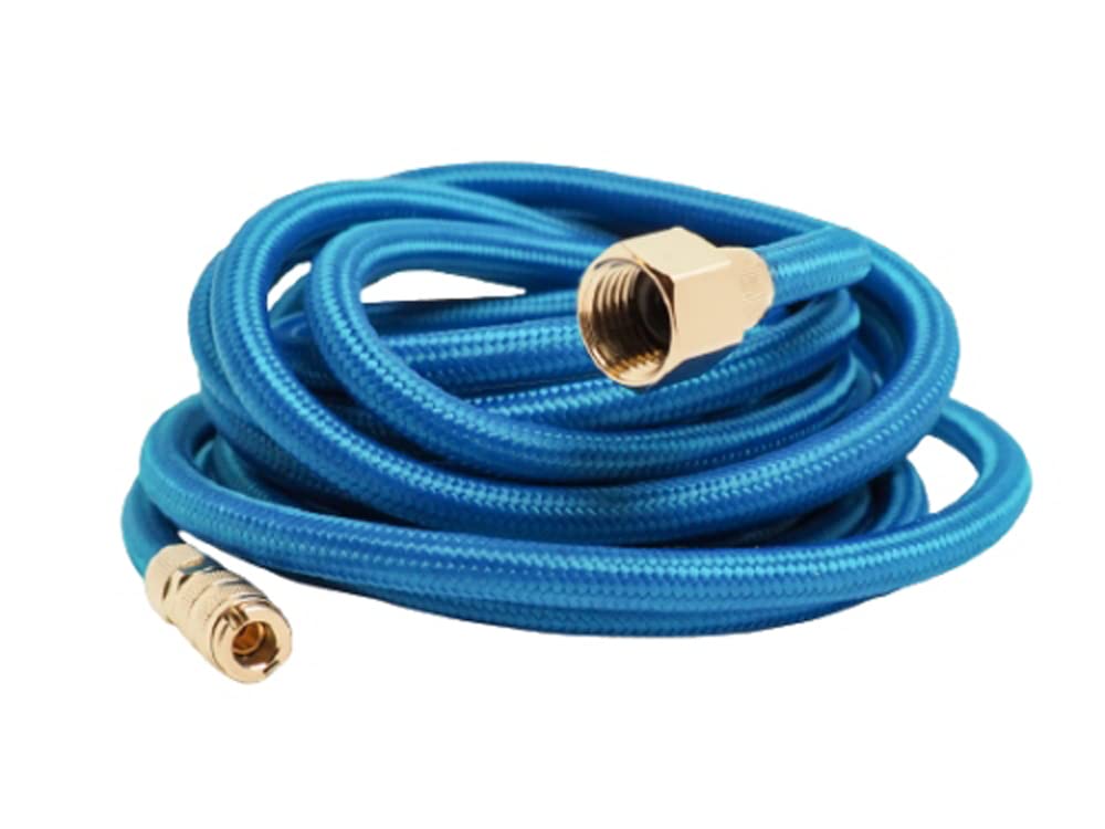Harder & Steenbeck Full Braided Hose, 3 m, Quick Coupling nd 2.7 mm, 1/4 Female Thread