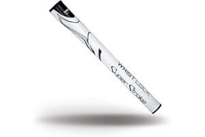 SUPER STROKE SuperStroke Zenergy WristLock Golf Putter Grip with No Taper Enhanced SPYNE Technology, New Multi-Zone Texturing and Tech-Port