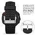 MoKo Band for Garmin Forerunner 235, [4PACK] Soft Silicone Replacement Watch Band for Garmin Forerunner 235/220/230/620/630/735 Smart Watch 4 PACK, Multi Color 2