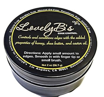 Amazon Com Lovelyb S Edge Control With Honey Shea Butter And