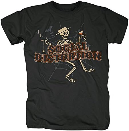 Social Distortion - Skelly Halloween - Official Mens T Shirt