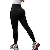 Athlemo Shapewear Compression Leggings Tummy Control High Waisted Body Shaper for Women Thigh Slimmer Butt Lifting