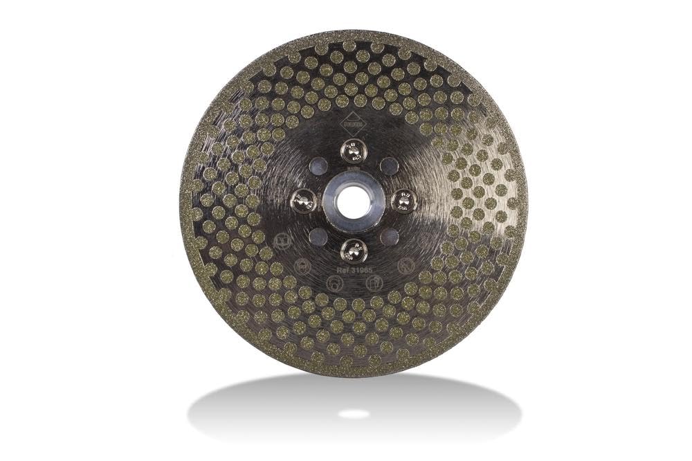 Rubí 31965 ECD Disc, 2-in-1 Fine Rough, Super Pro, 125 mm