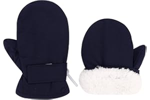Urban Virgin Infant Baby Toddler Kids Winter Mittnes Lined Fleece Warm Waterproof Ski Snow Gloves For Boys Girls