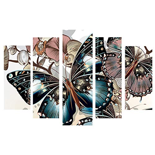 DIY 5D Diamond Painting by Number Kits,Full Drill Square Diamond Embroidery Paintings, Cross Stitch Kits, Arts Craft, Canvas Wall DÂ©cor,9545cm/37.4x17.72inch