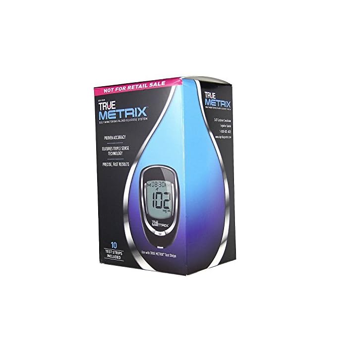 Special Bundle - True Metrix Test Strips 100ct + Free Glucose Meter