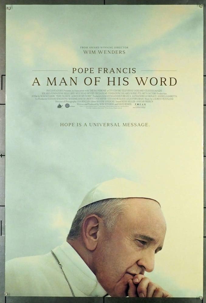 Pope Francis A Man Of His Word