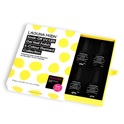 Gel Polish UV LED Soak Off Varnish Lacquer Manicure Pedicure Nail Polish Sets Beauty Salon Nail Arts Kits 6pcs - Thumbnail 7
