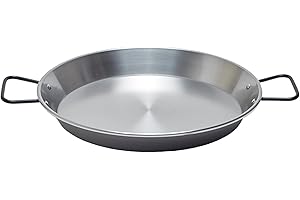 Garcima 13 1/2" Pata Negra Restaurant Grade Pan, 34cm, Silver, Medium