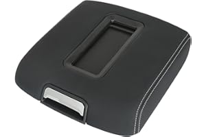 omoZone Center Console Armrest Lid Black Compatible with 2014-2020 Chevrolet Chevy Avalanche Silverado Suburban Tahoe GMC Sie