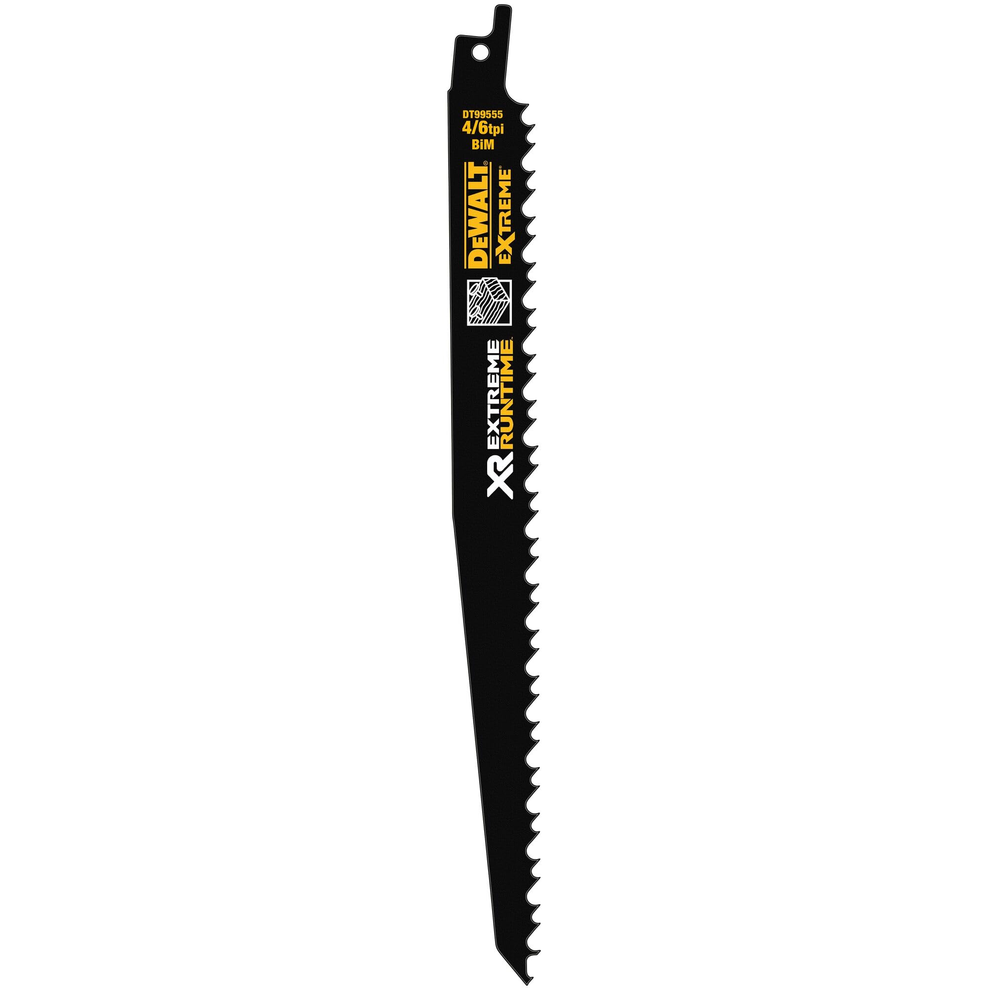 DEWALT XTRE Wood Nails RECIP Blade 5PK 152MM