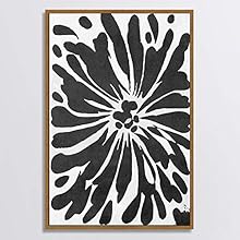 signwin Framed Canvas Wall Art Black and White Style Canvas Prints Home Artwork Decoration for Living Room,Bedroom - 16x24 inches