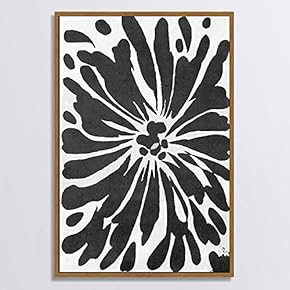 signwin Framed Canvas Wall Art Black and White...