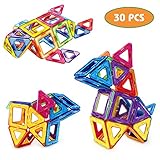 LURICO Magnetic Building Blocks Construction Learning Educational Toys Set for Toddlers / Kids 30Pcs