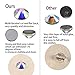 1440 Pieces Hotfix Rhinestones Crystals Hot Fix Clear AB Crystals Round Flatback Gems Glass Stones Crystal Rhinestones Bulk for Crafts Clothing Dance Costumes, 5mm