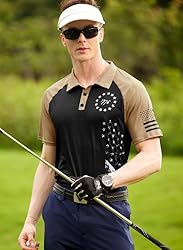 Men's Fourth of July Polo T-Shirt Patriotism Golf
