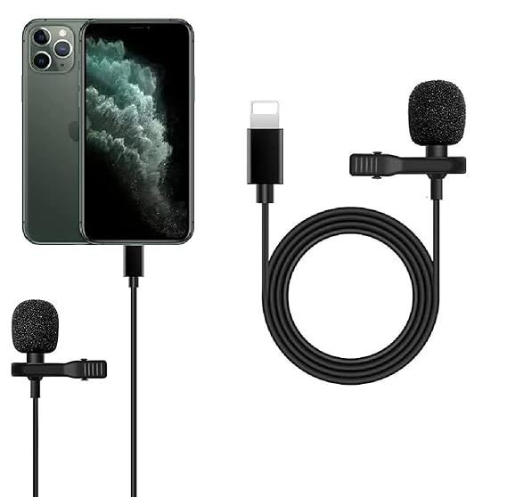 Lapel Collar Microphone for iPhone Amazon.in Electronics