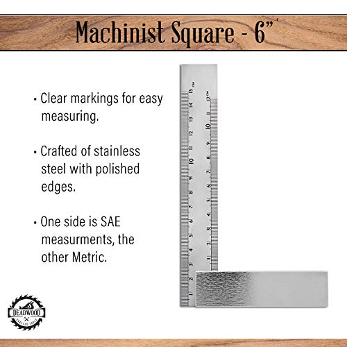 DCT Engineer Square Precision Square Machinist Square Set Woodworking