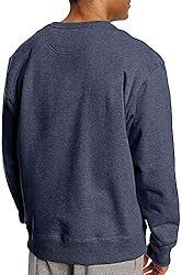 Champion Men's Powerblend Fleece Crew, C Logo