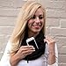 [Thicken] Winter Zipper Pocket Scarves for Women Convertible Infinity Scarf Wrap (Black)