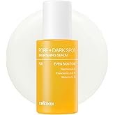 celimax Pore+Dark Spot Brightening Serum 30ml | Gel-like Serum for Enlarged Pores with Niacinamide, Tranexamic Acid, Pore Minimizer, Non-Irritating, Hydrating, For Sensitive Skin, hyperpigmentation